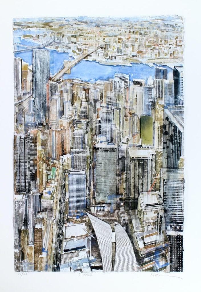 【週末セール】【3Dアート】NEW YORK - EAST 