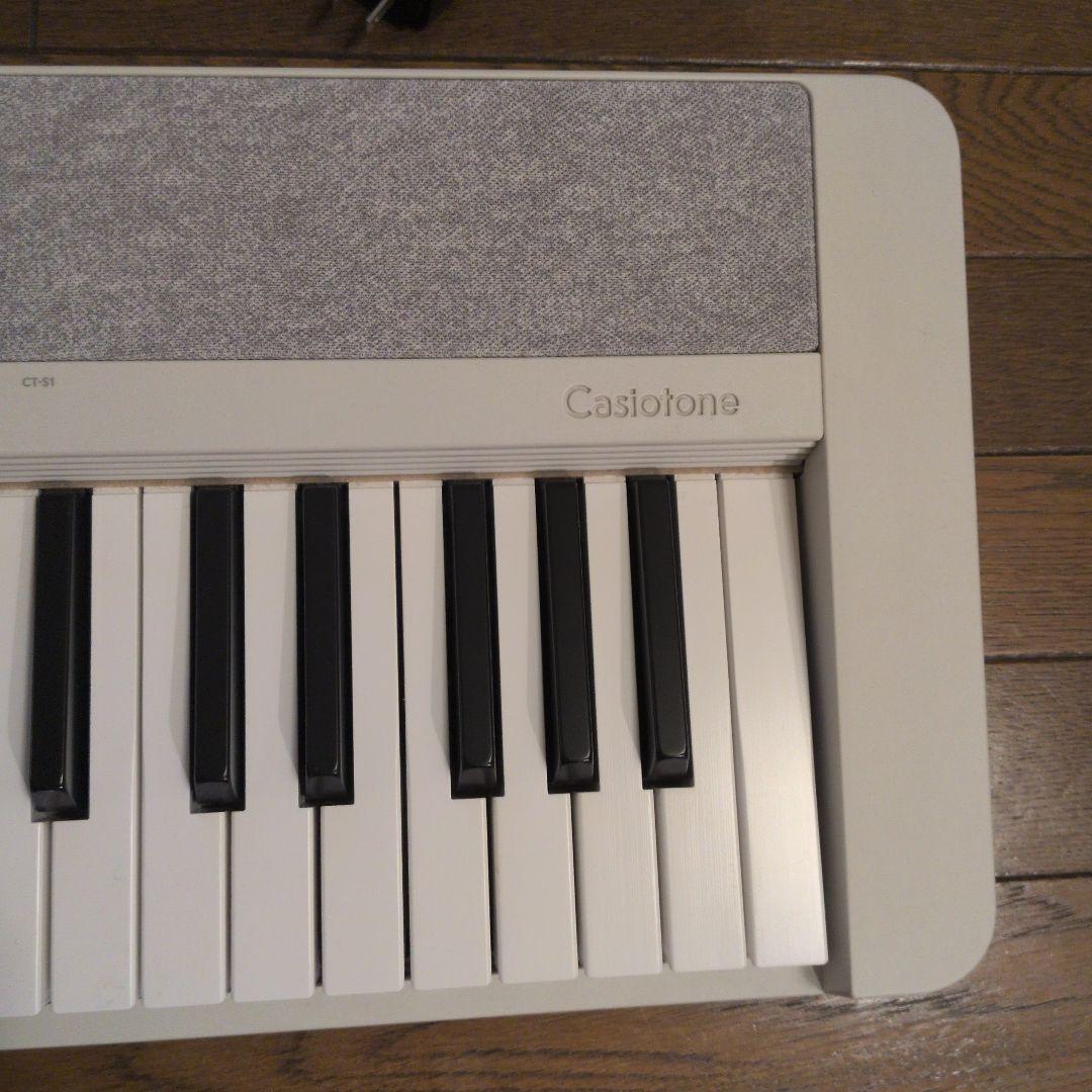 Casiotone（カシオトーン） ホワイト [61鍵盤]　CT-S1WE