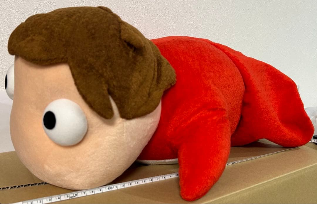 崖の上のポニョ　大きなぬいぐるみ　ポニョLL ジブリ　公式　レア　希少　正規品
