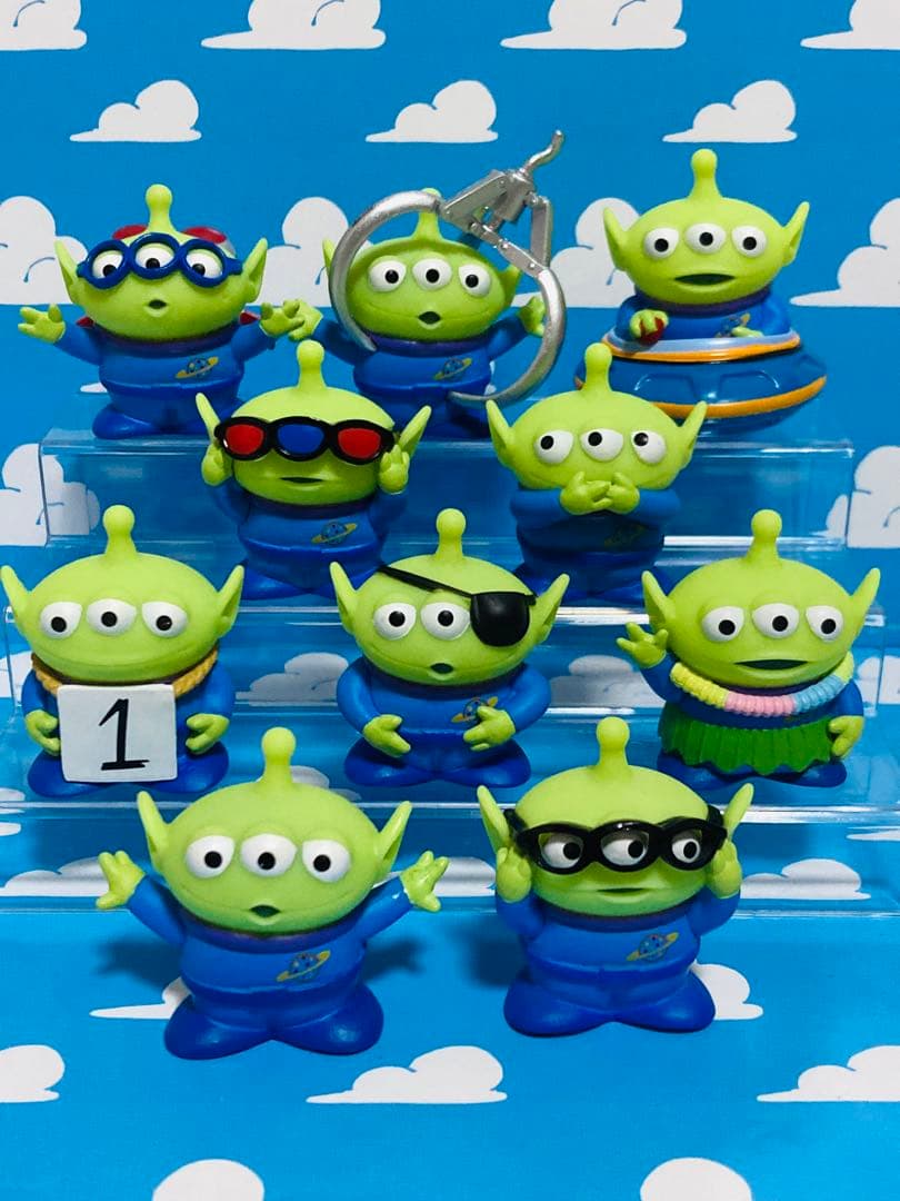 トイストーリー　エイリアン　ソフビ　リトルグリーンメン ソフビ　ピクサー