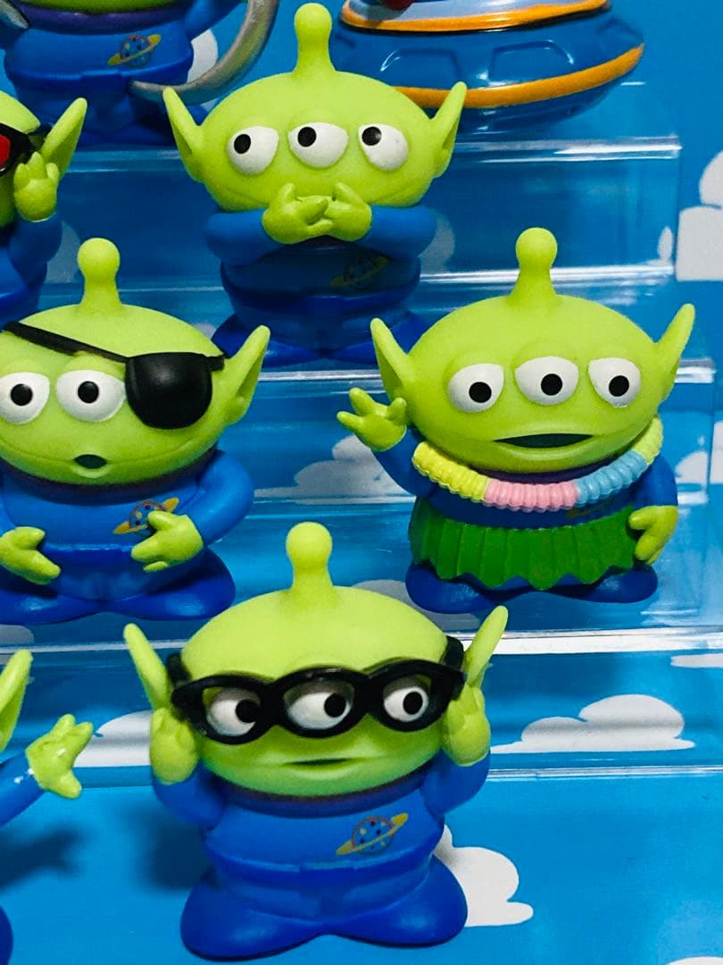 トイストーリー　エイリアン　ソフビ　リトルグリーンメン ソフビ　ピクサー