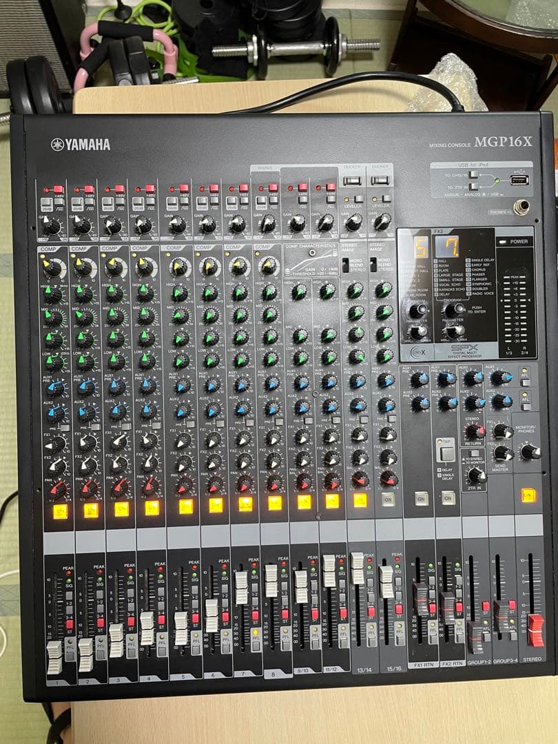 YAMAHA ミキサー　MGP16X ヤマハ　アナログミキサー美品