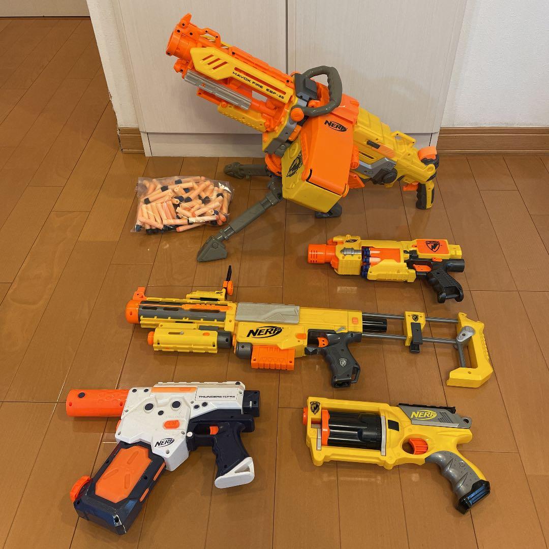 ナーフ　バルカン☆日本未発売　他まとめ売り　電池交換済