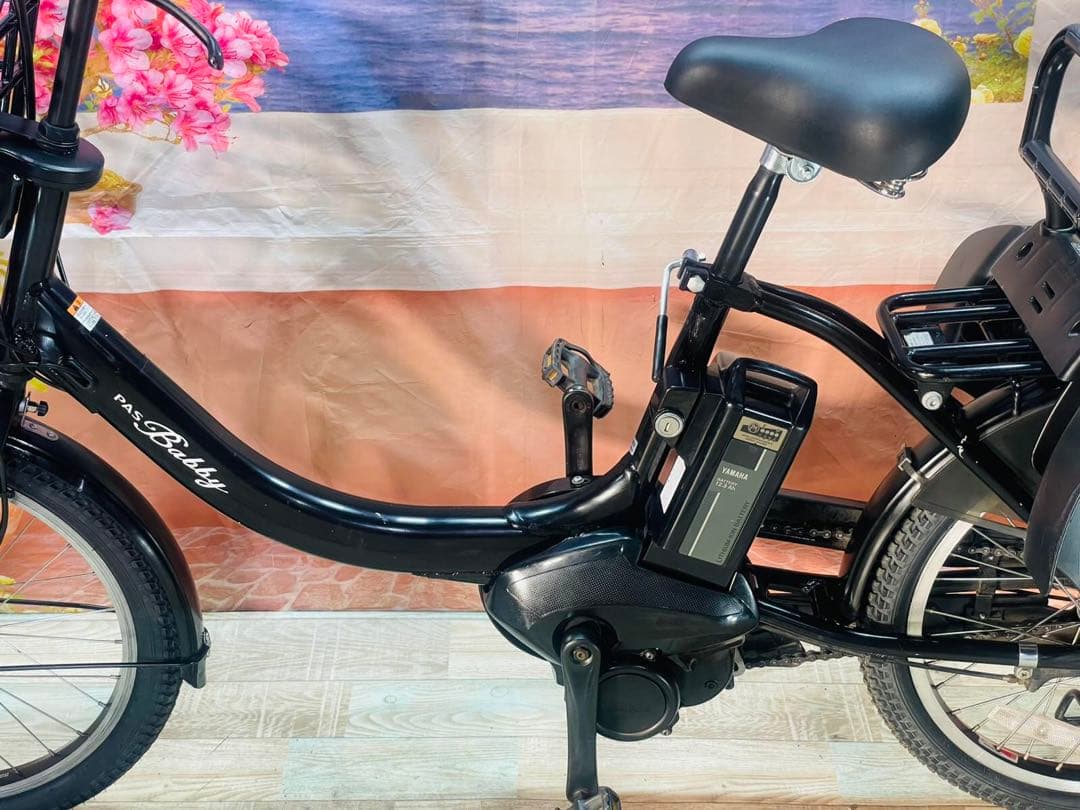 人気モデル！パスバビー12AH⭐️ヤマハ子供乗せ電動自転車Y3274
