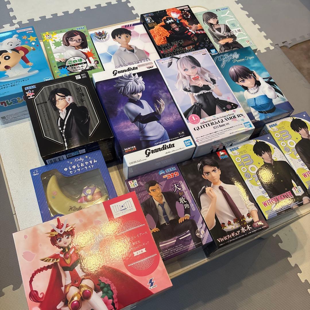 まとめ売りフィギュア15点セット　送料込み　未開封
