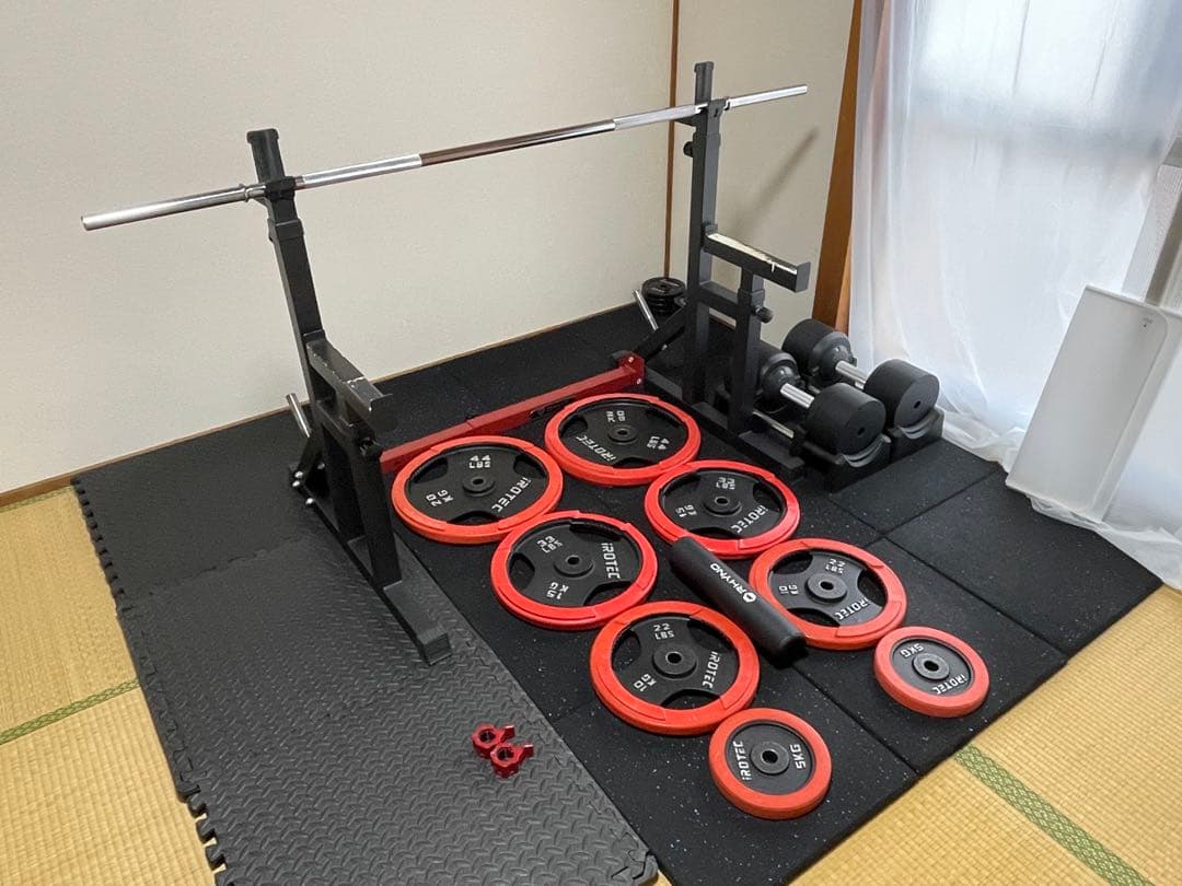 グロング バーベルスタンド　トレーニングセット