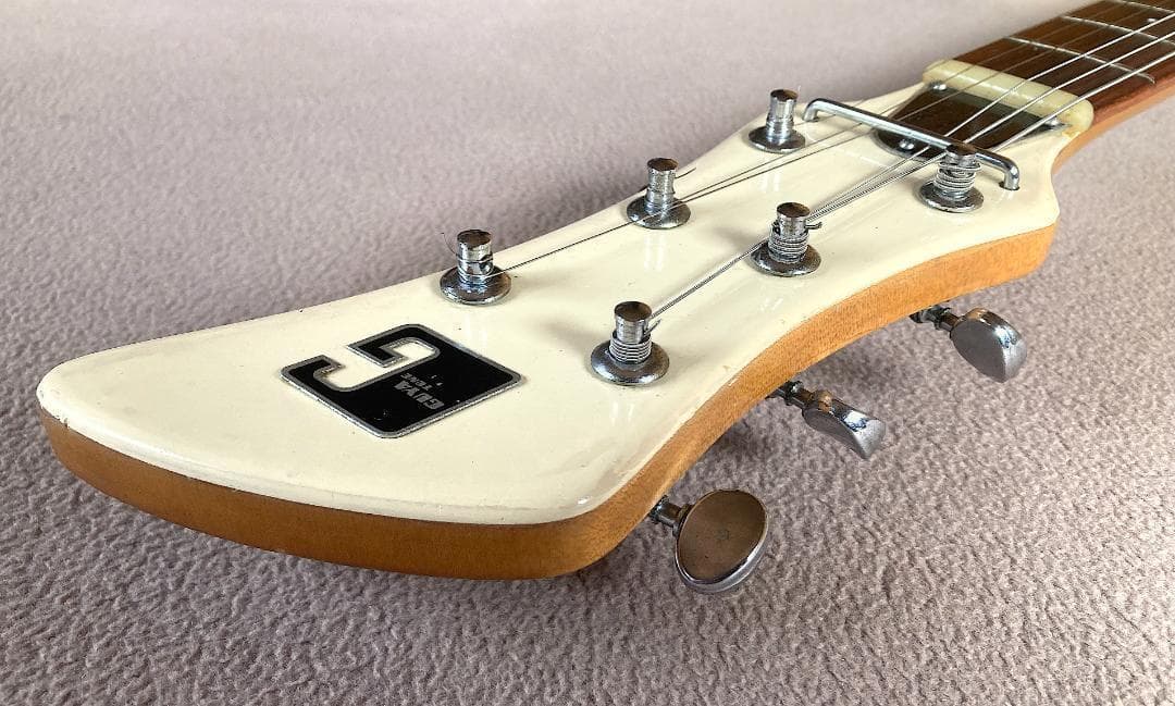 ギター GUYATONE LG150T MOSRITE STYLE WHITE 60s