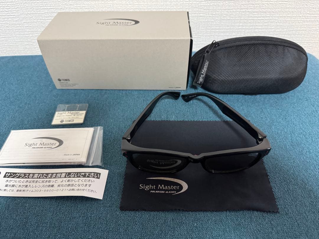 ティムコ　サイトマスター　クラシコ　未使用品　タレックス偏光サングラス