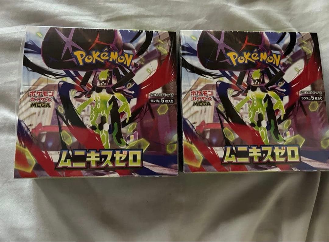 ポケモンカードゲームMEGA ムニキスゼロ　シュリンク付き2BOX