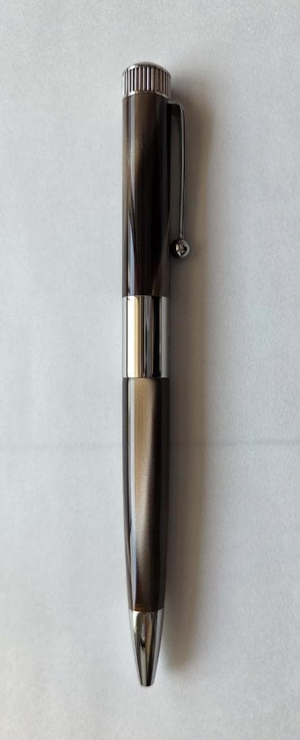 伊東屋 ROMEO No.3 ボールペン 細軸 イタリアングレー