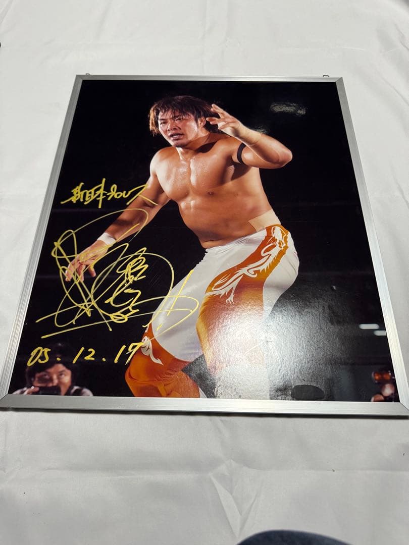 新日本プロレス　棚橋弘至　大パネル　2 週刊プロレス