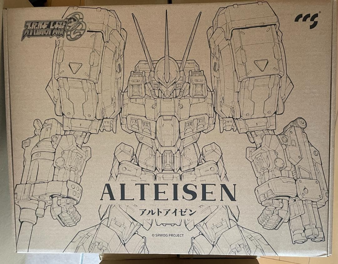 修正版台座付属　CCSTOYS 鉄魄スーパーロボット大戦OG アルトアイゼン
