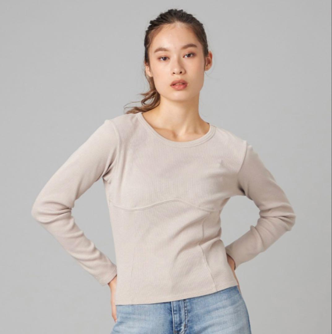 Chacott ホリデーラメロングスリーブTシャツ