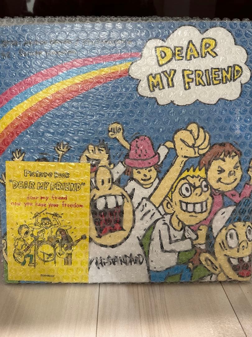 Hi-STANDARD　DEAR MY FRIEND 特装版 LPサイズ　絵本