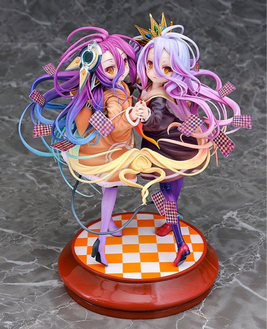 ノーゲーム・ノーライフ ゼロ 白＆シュヴィ 未開封 1/7 完成品フィギュア