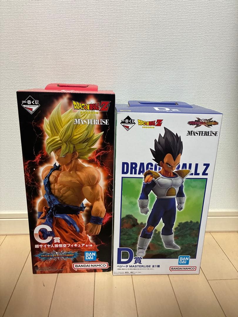 一番くじ ドラゴンボール オムニバス C賞 孫悟空 D賞 ベジータ フィギュア