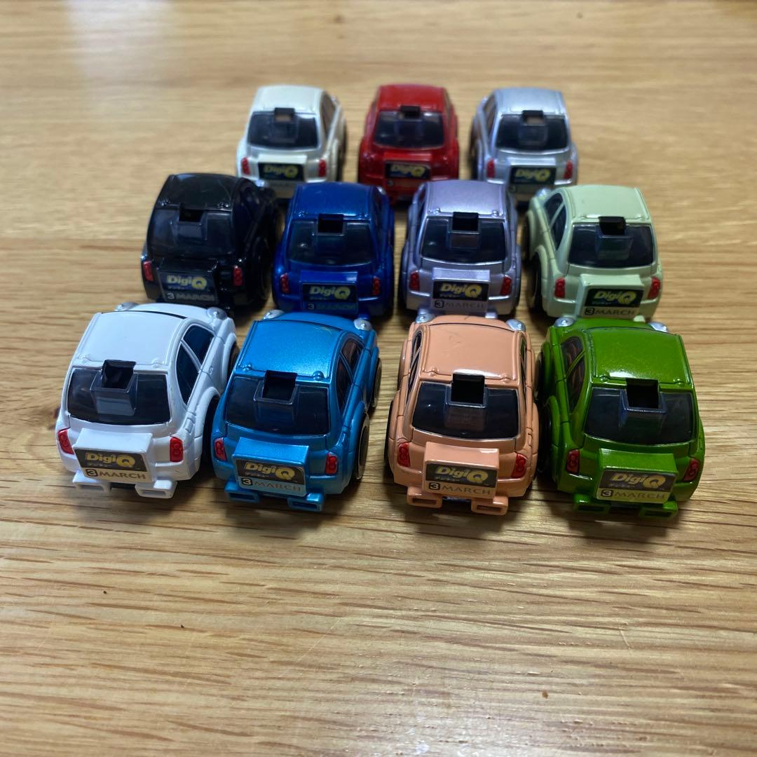 Digi Q デジQ日産マーチ11台　車体ボディのみ　タカラ