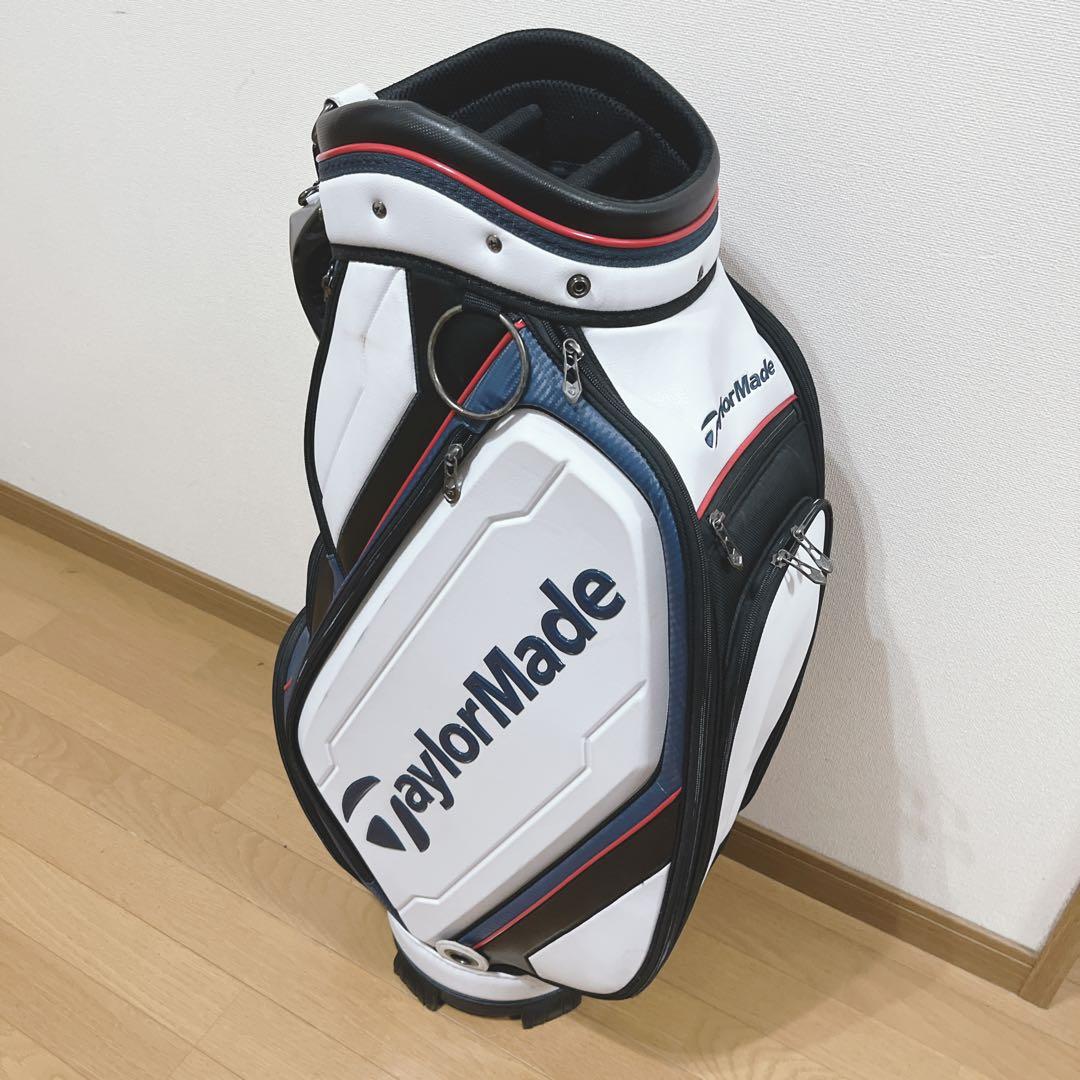 K210 TaylorMade ホワイトカラー キャディバッグ フード無し