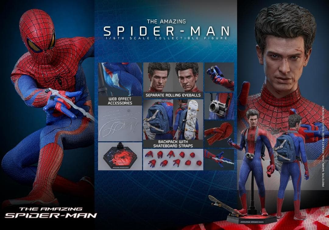 ※新品未開封 アメイジング・スパイダーマン(2.0版) 1/6スケールフィギュア