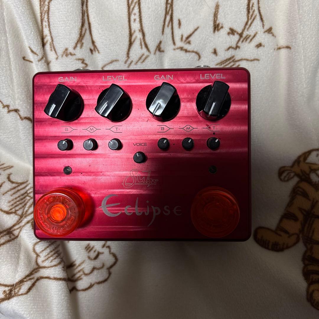 元箱あり！Suhr Eclipse ギターエフェクター 赤