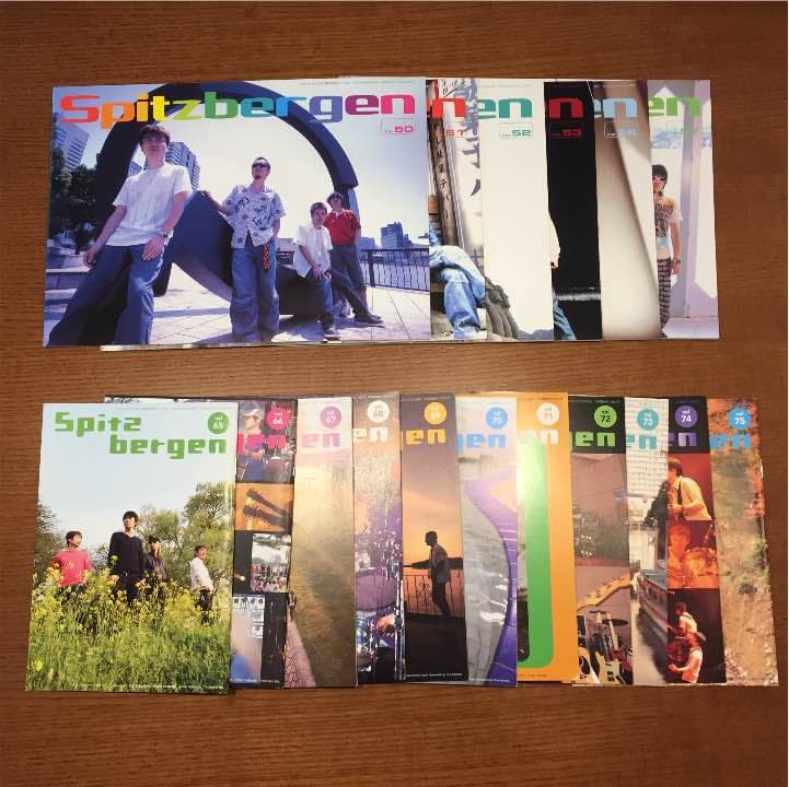 内容更新☆スピッツ 会報誌 vol.56〜最新号vol.126まで