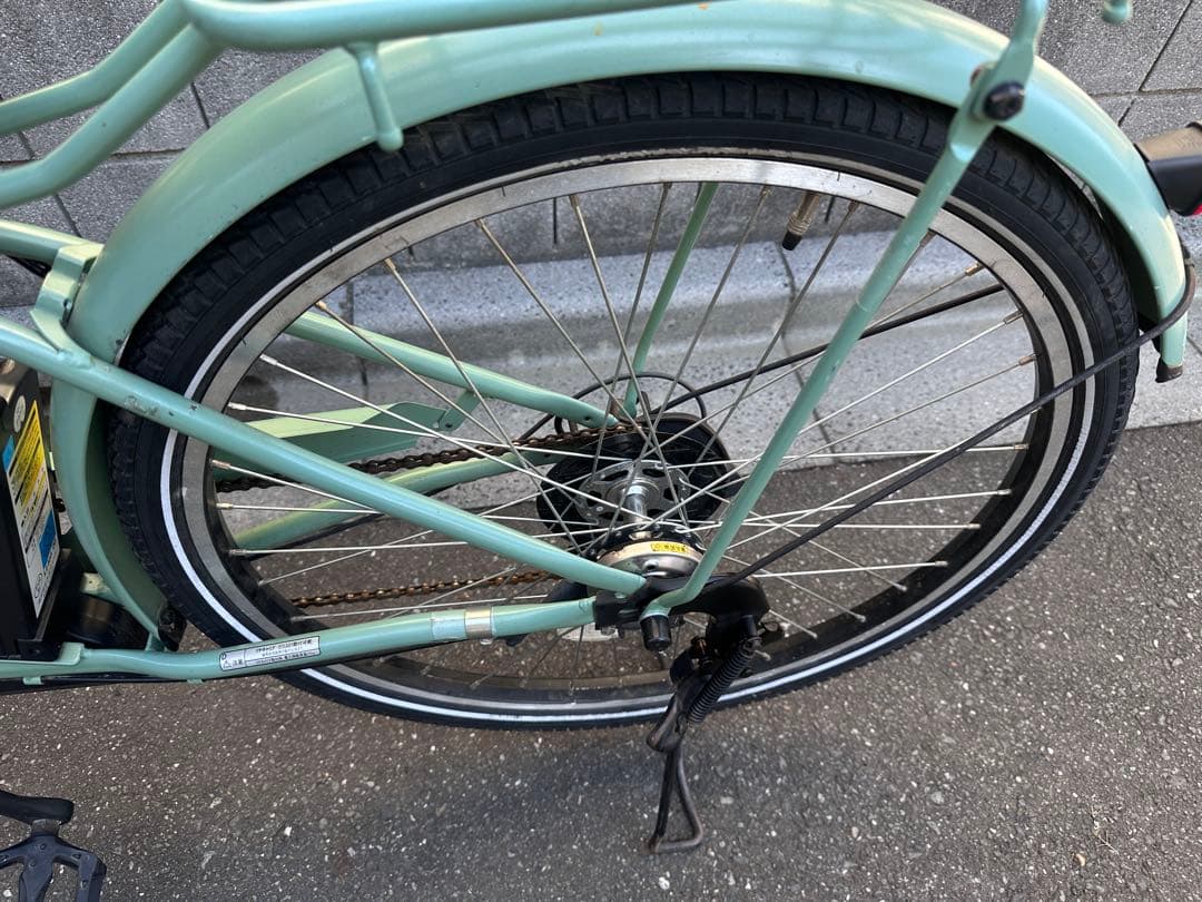 SERENO 電動アシスト自転車 ミントグリーン
