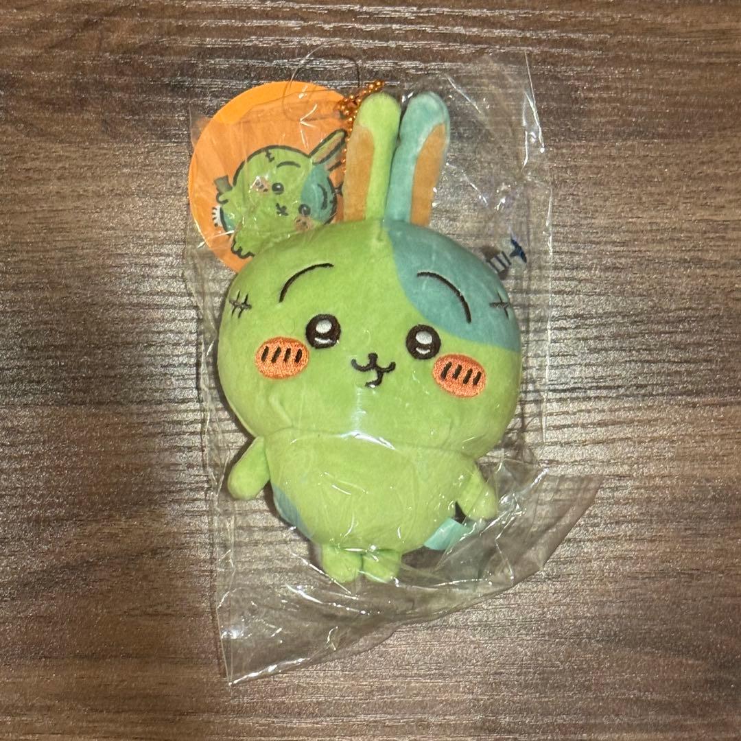 ちいかわ　ぬいぐるみ　マスコット　ゾンビなうさぎ ハロウィン