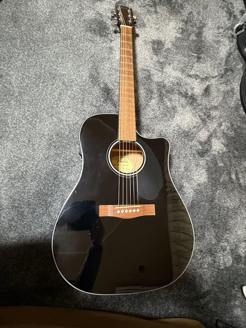 FENDER エレアコ CD-60SCE Dread/BLK