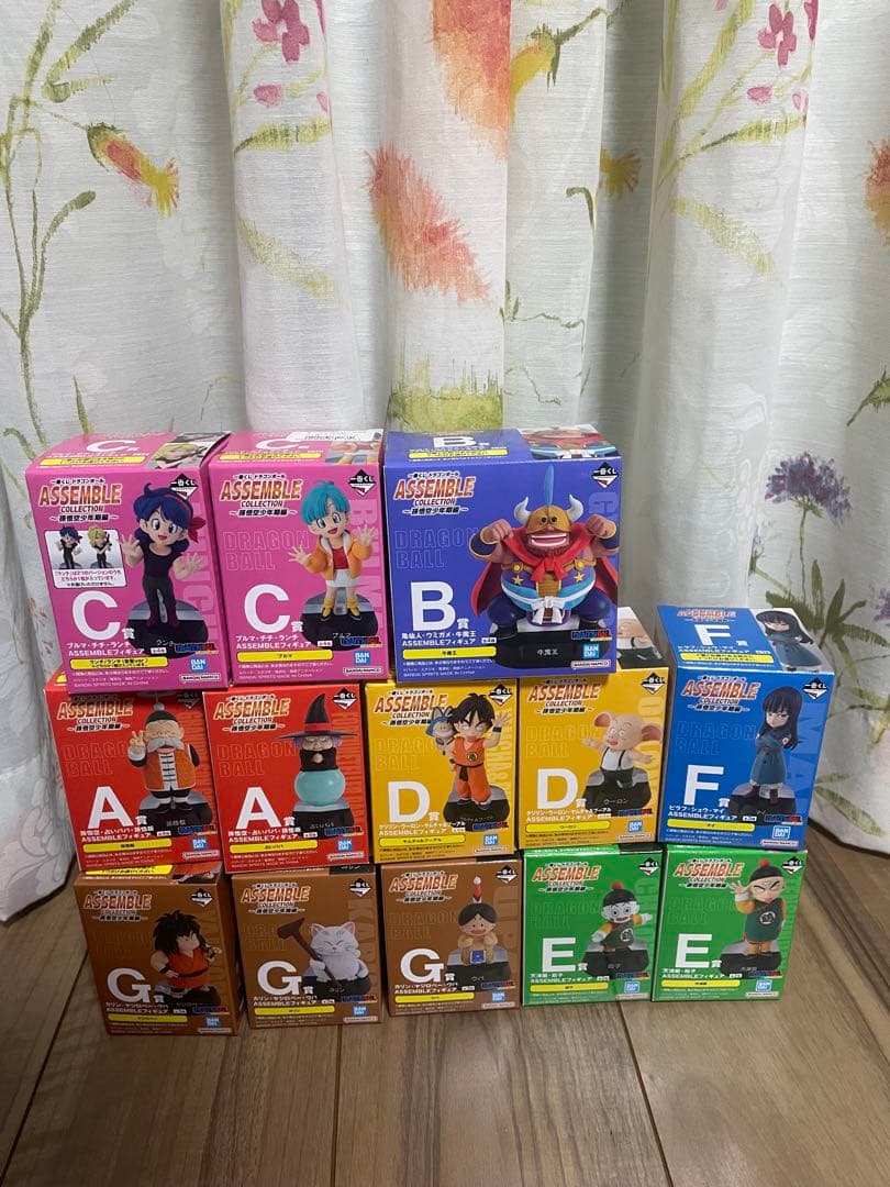 ドラゴンボール　一番くじ　アッセンブルコレクション　13種　ブルマ　カリン　他