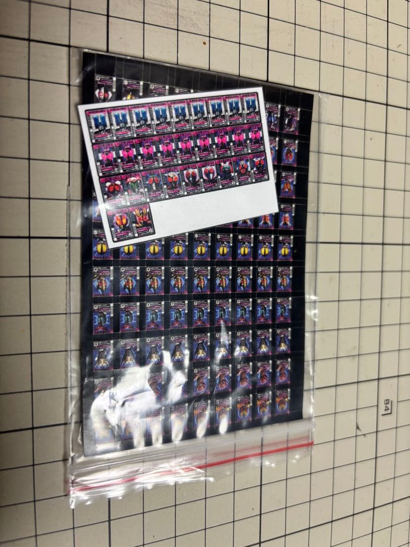 【新品】真骨彫専用仮面ライダーディケイドコンプリートマグネット差替式カードセット