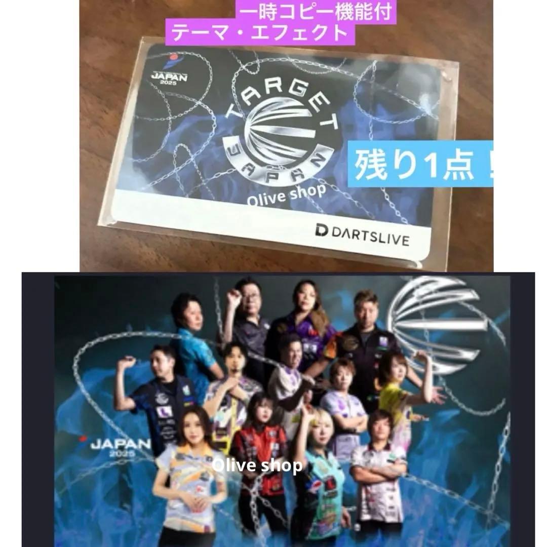 【残り1点】ダーツ祭り TARGET 限定 ターゲット ダーツライブカード
