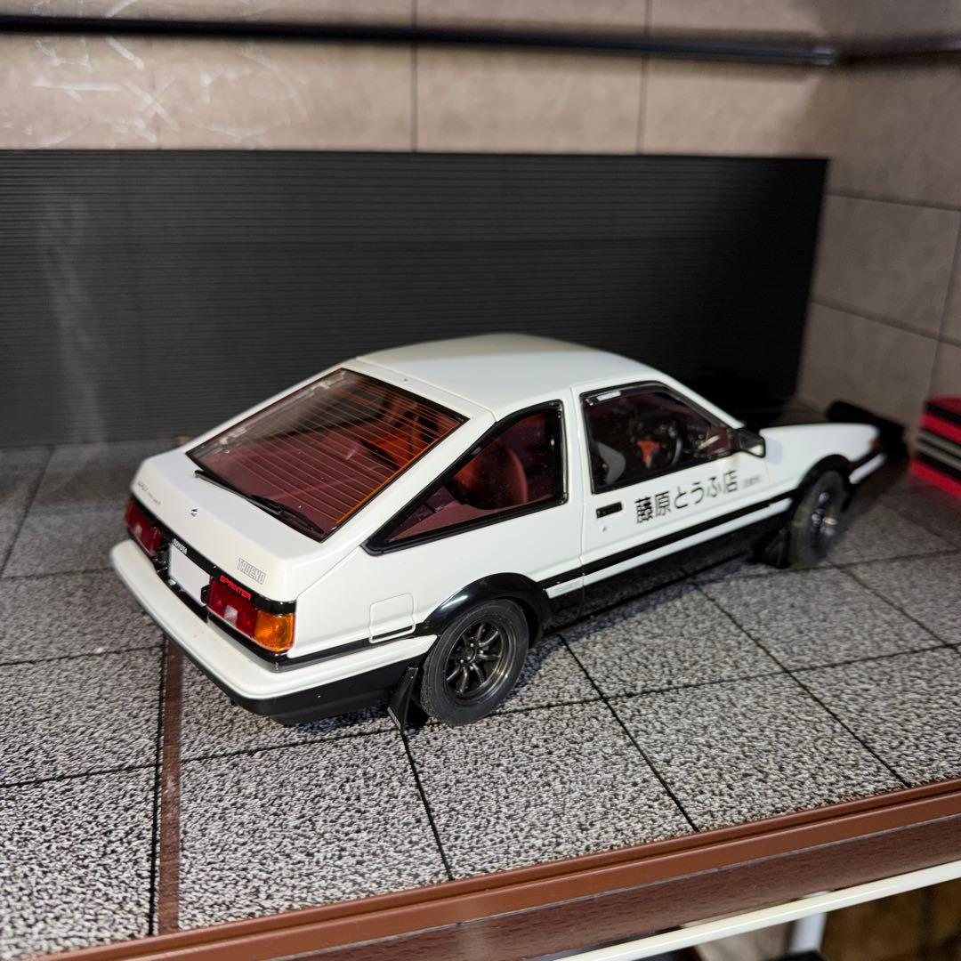 オートアート AE86 1/18　頭文字D