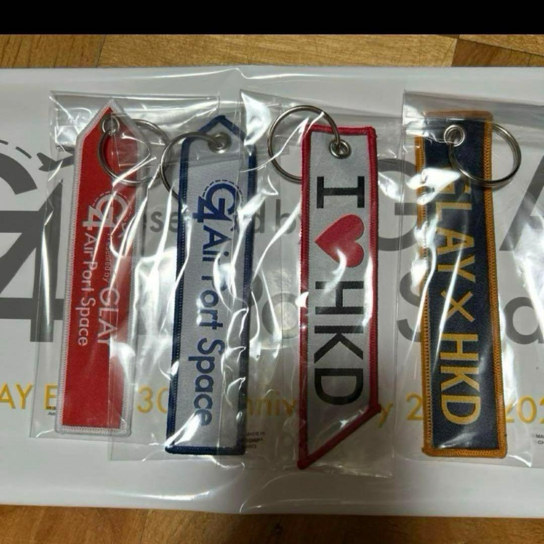 GLAY フライトタグ Ver.3（全4種）　コンプリート　オリジナルショッパー