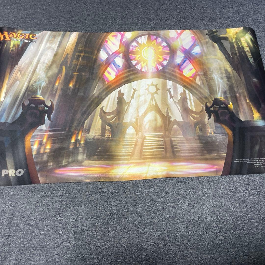 MTG マジックザギャザリング プレイマット ギルド門侵犯 神無き祭殿