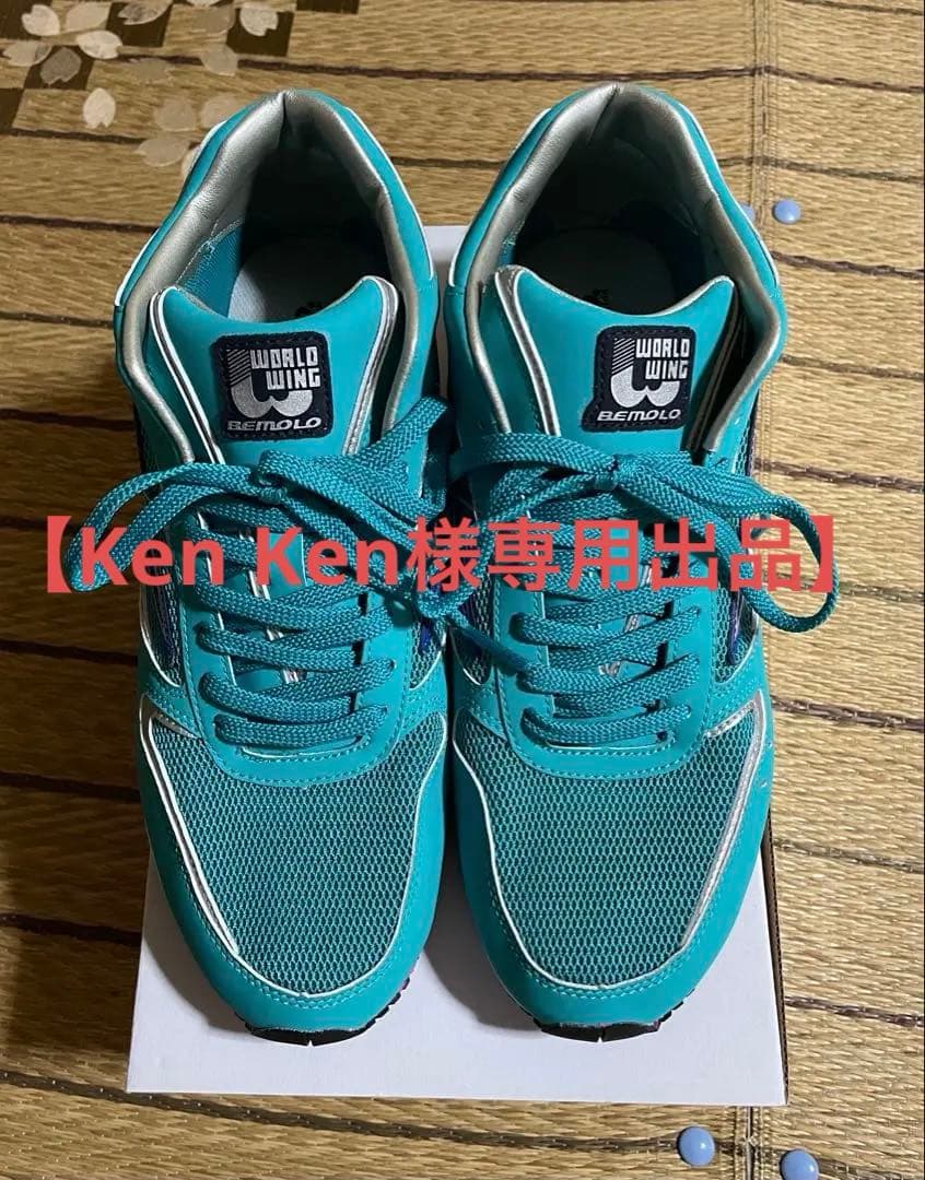 【Ken Ken出品】ビモロシューズシアトルグリーンクォーターカット限定色