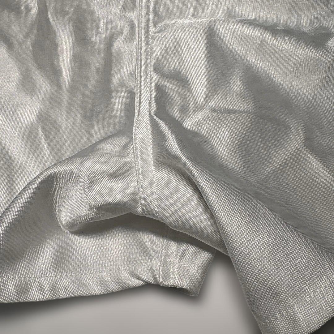 【極美品/希少】デサント製 adidas 光沢ショートパンツ TAD-50B L