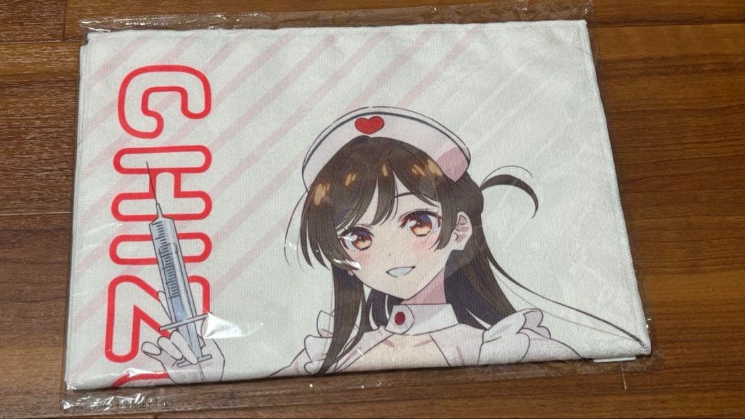 彼女、お借りします。 水原千鶴メイドナース BIGタオル