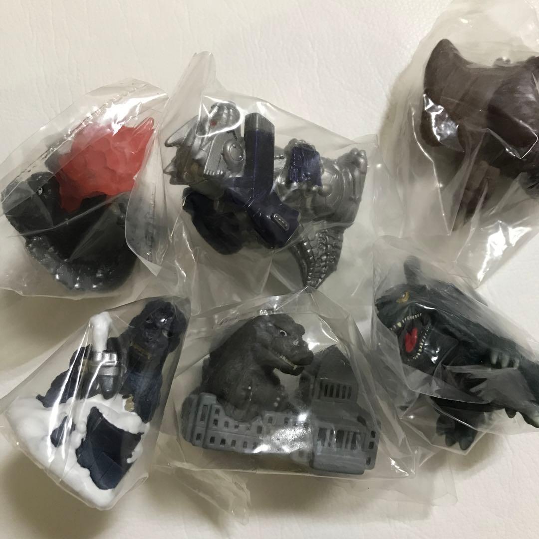 『ゴジラ』指人形 ソフビ 玩具 特撮