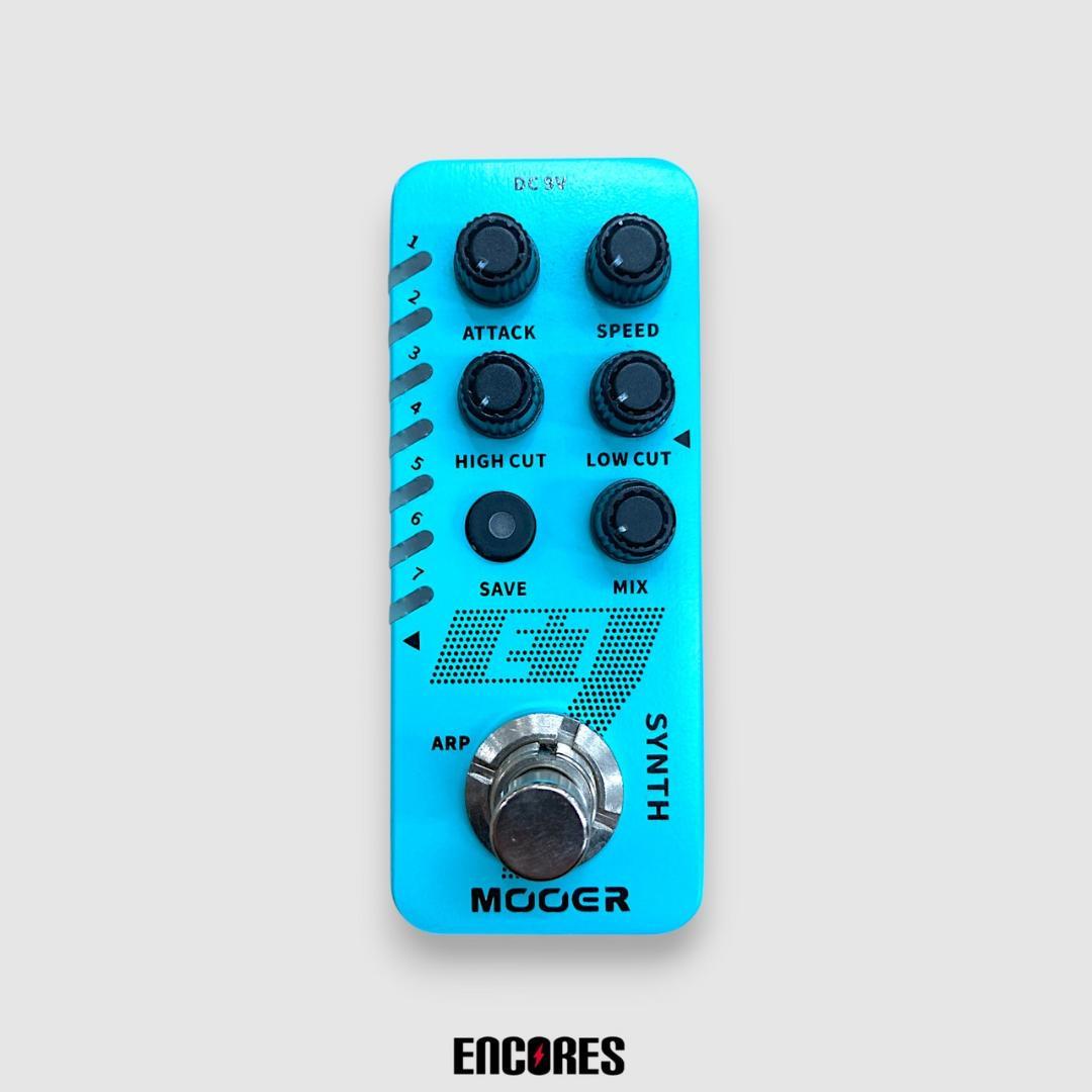 MOOER E7 ポリフォニック ギターシンセサイザー ペダル