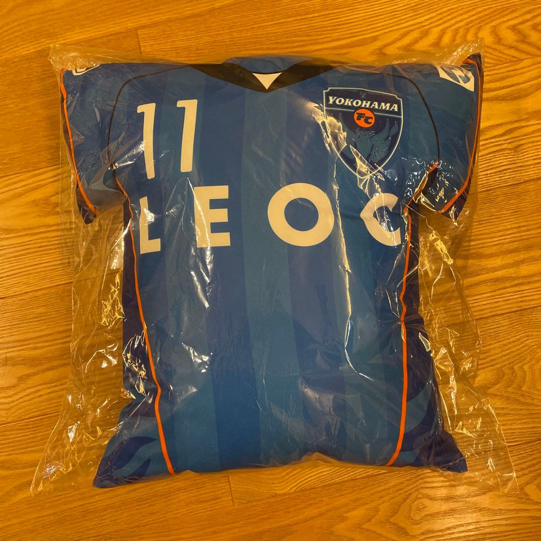 三浦知良　50YEARS MEMORIAL クッション　横浜FC
