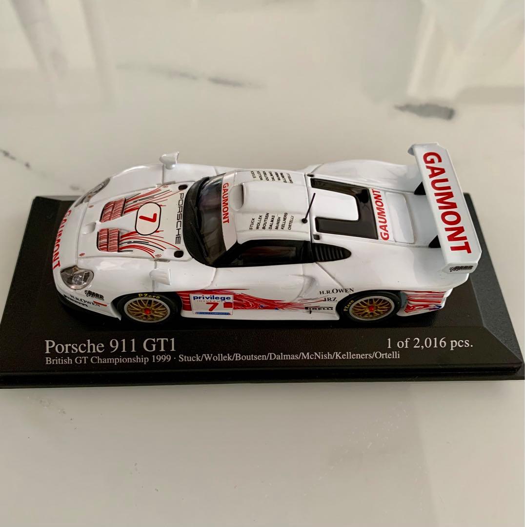 Porsche 4台　RS Spyder 911 Coupe GT1 など