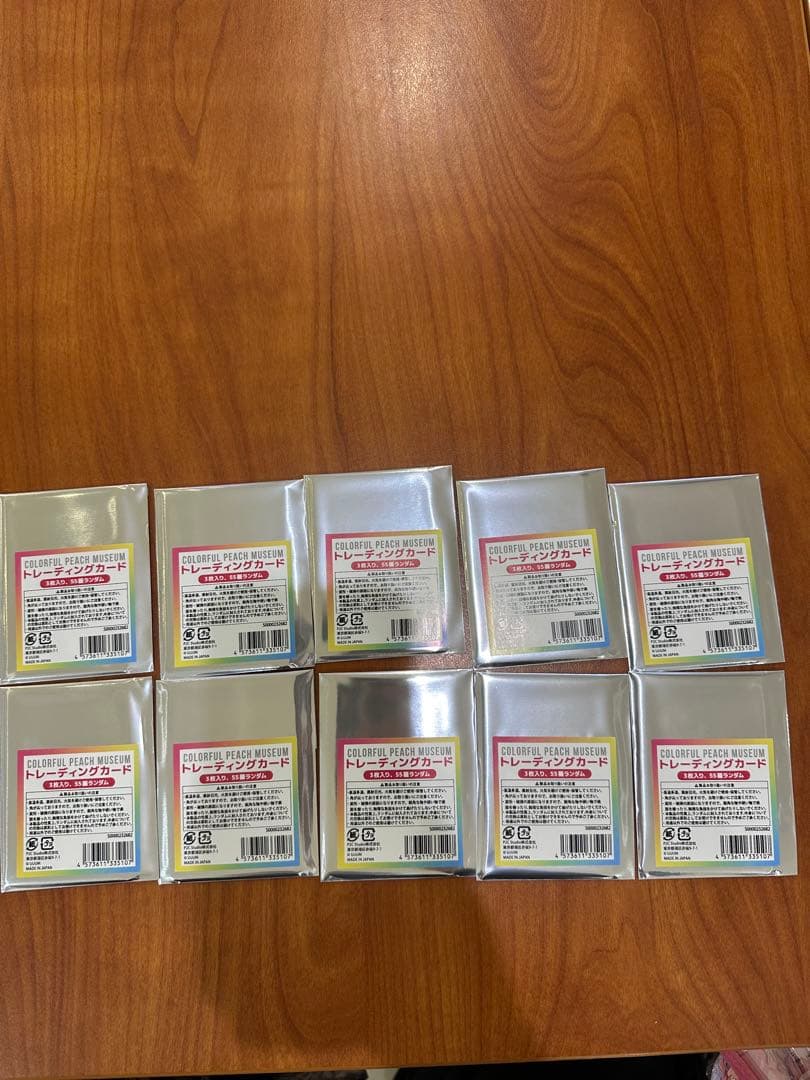 カラフルピーチ 　トレーディングカード　未開封40パック　ビッグカード5枚付