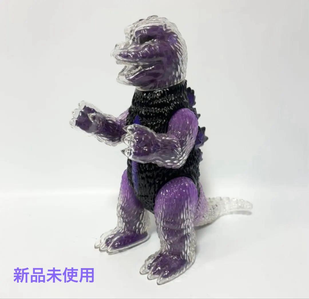 シークレットベース　アトモス スケルトンゴジラ ソフビ パープル