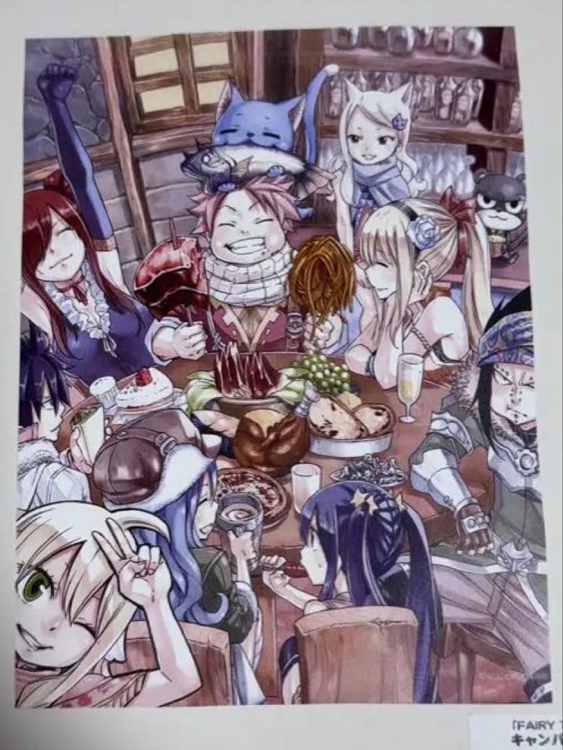 FAIRYTAIL フェアリーテイル 原画展 キャンバスアートB