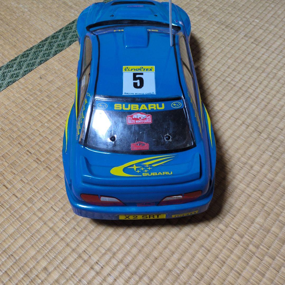 【ジャンク】京商　SUBARU　IMPREZA WRC ラジコンカー