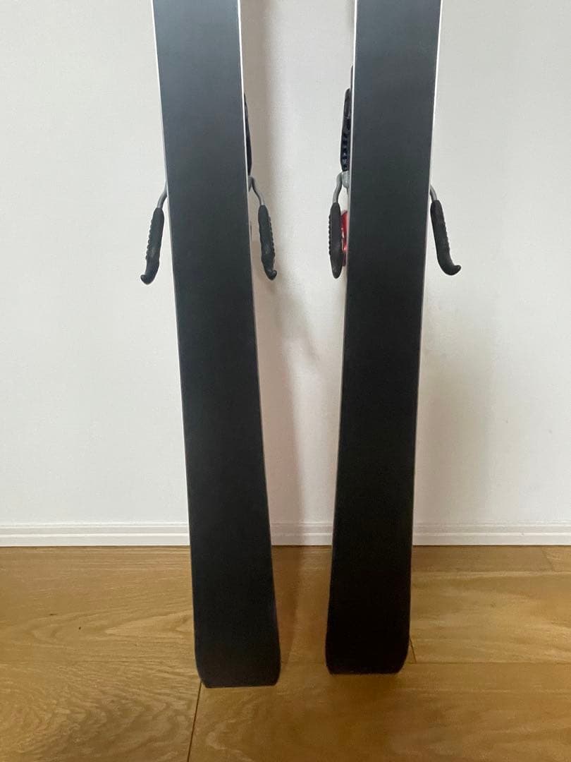 ATOMIC SL 165cm スキー板 赤/黒 バインディング付き