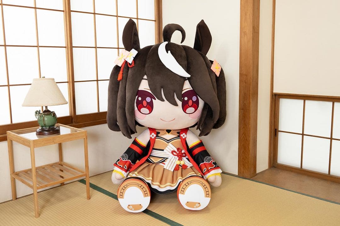 どきゅーとウマ娘 超特大ぬいぐるみ　キタサンブラック