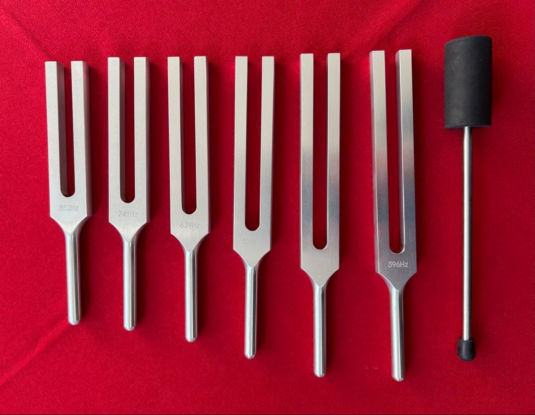 ✨新品✨ ソルフェジオチューナーセット 6本　ニチオン