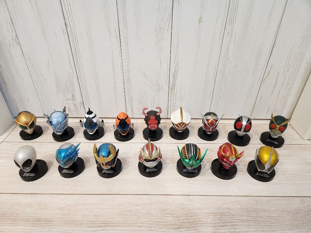 仮面ライダー マスコレ 16体セット　マスクコレクション