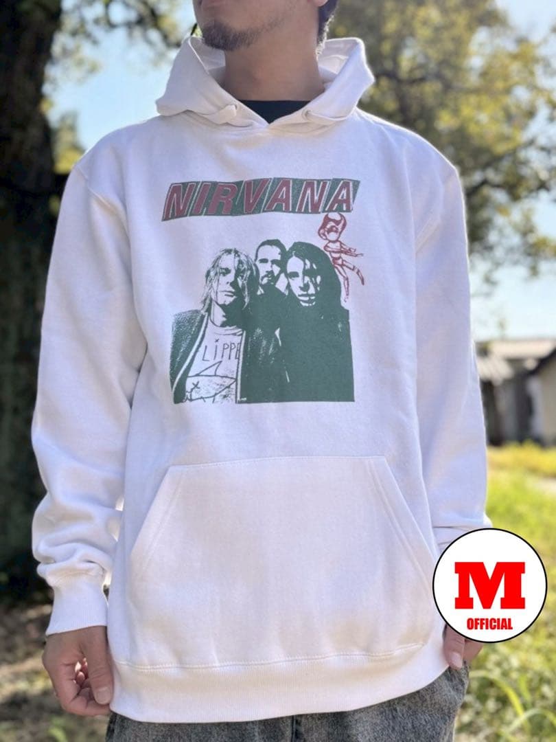 新品未使用 NIRVANA / Flipper プルオーバーパーカー Mサイズ